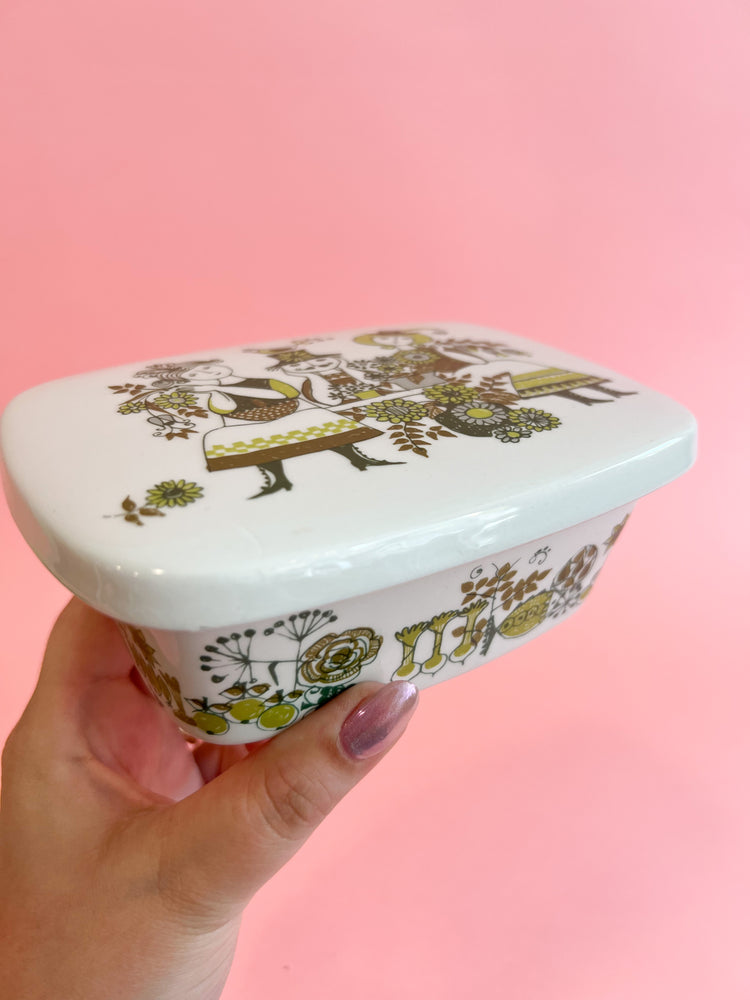 Vintage Figgjo Turi Design Butter Dish