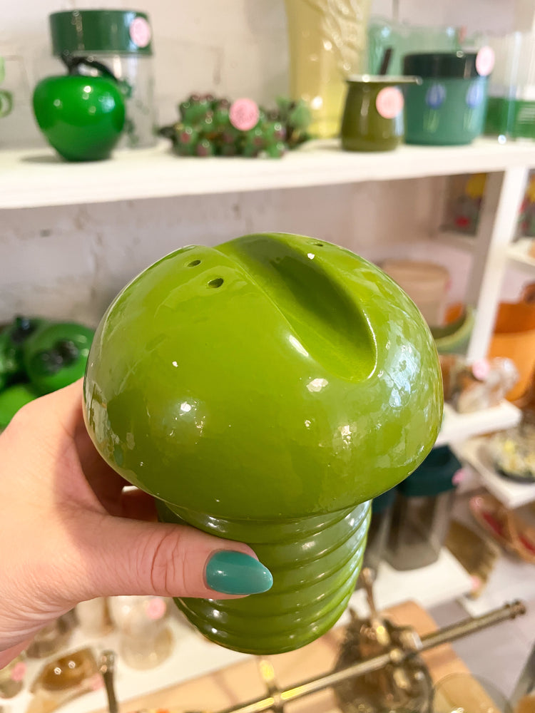 Vintage Oversized Ceramic Nut & Bolt Salt and Pepper Shakers