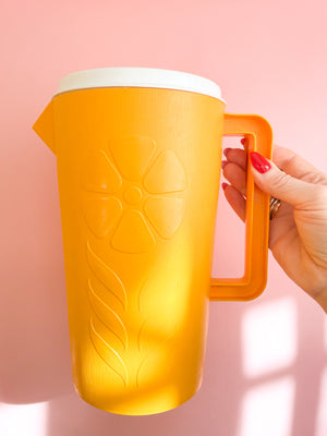 Vintage Floral Juice Jug