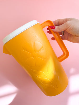 Vintage Floral Juice Jug