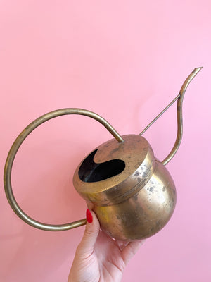 Vintage Brass Watering Can