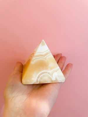 Vintage Onyx Pyramid