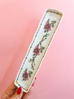 Vintage Ceramic Floral Dish
