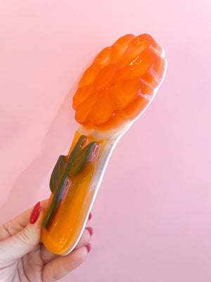 Vintage Lucite Flower Spoon Rest