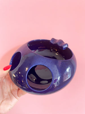 Vintage Ceramic Sphere Ashtray