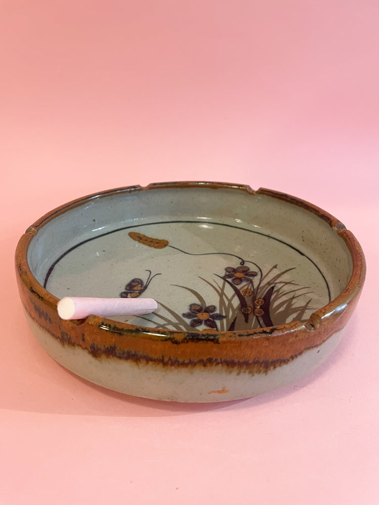 Vintage XL Ceramic Ashtray