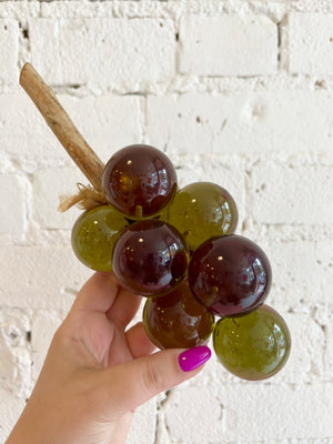 Mid Century Modern 1960's and 1970's Lucite Grapes