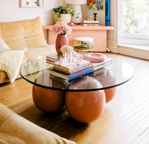 Vintage Custom Made Sphere Table