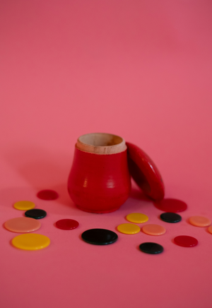 Vintage Tiddlywinks Game