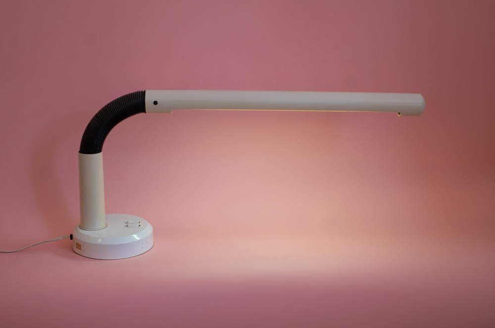 Mid Century Modern 1980's Tubular Task Lamp