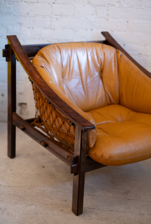 'Amazonas' Rosewood Sofa and Chair by Jean Gillon for Italma, Brazil, c. 1970s