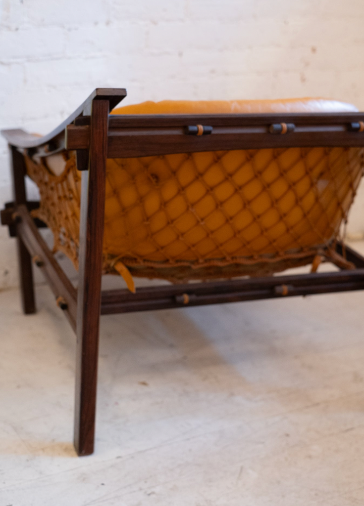 'Amazonas' Rosewood Sofa and Chair by Jean Gillon for Italma, Brazil, c. 1970s