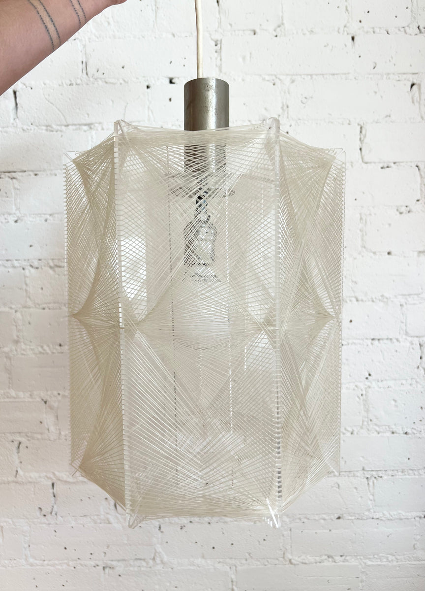 Somplex 1970's Vintage Lucite Pendant Light – The Apartment TO