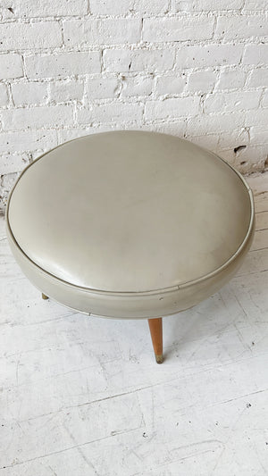 Vintage Mid Century Ottoman