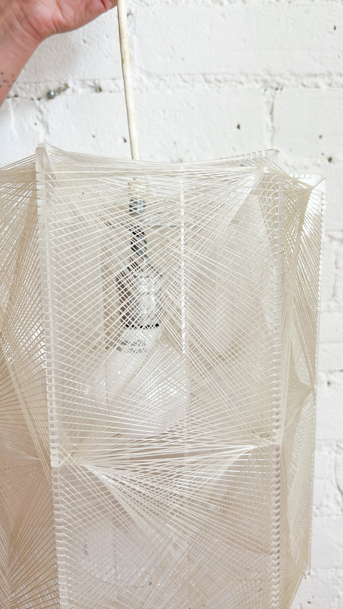 Somplex 1970's Vintage Lucite Pendant Light – The Apartment TO