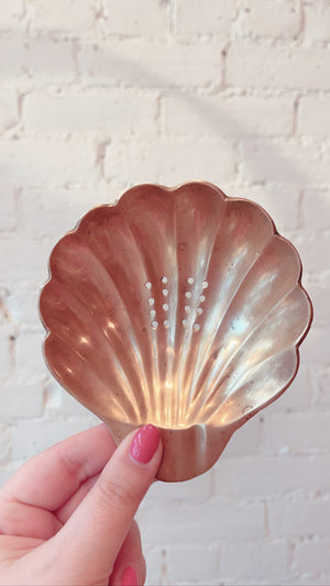Brass Shell Soap Dish