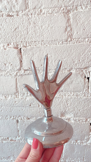 Vintage Chrome/Metal Ring Holder