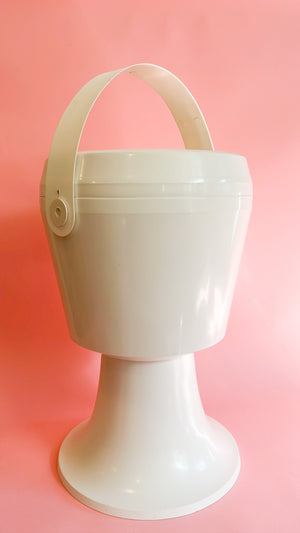 Vintage Syroco Space Age Ice Bucket with Lid