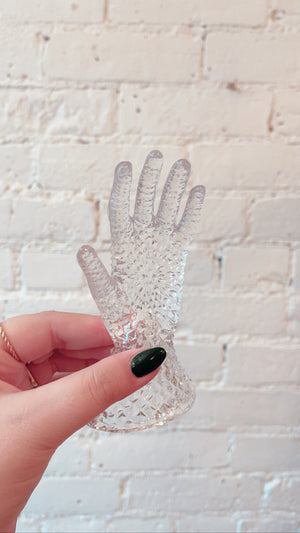 Vintage Crystal Ring Holder