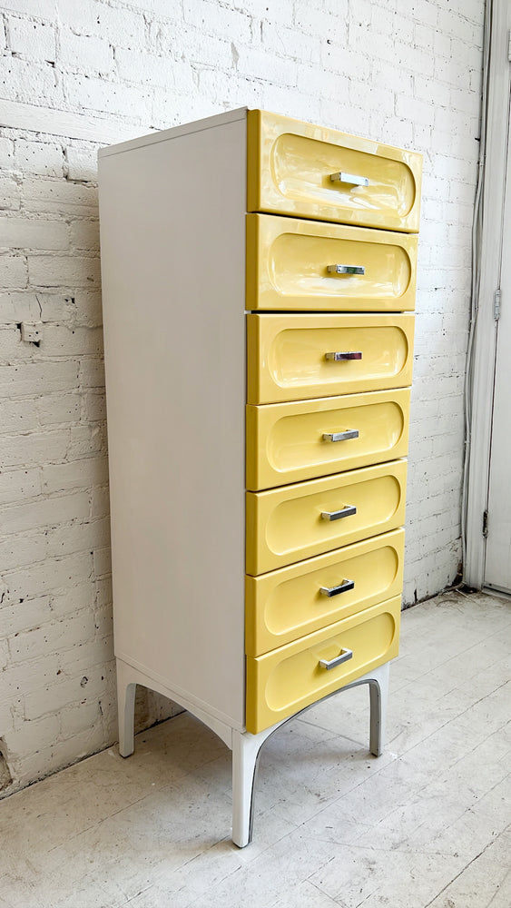 Vintage 1960's Henri Vallières 7 Drawer Dresser