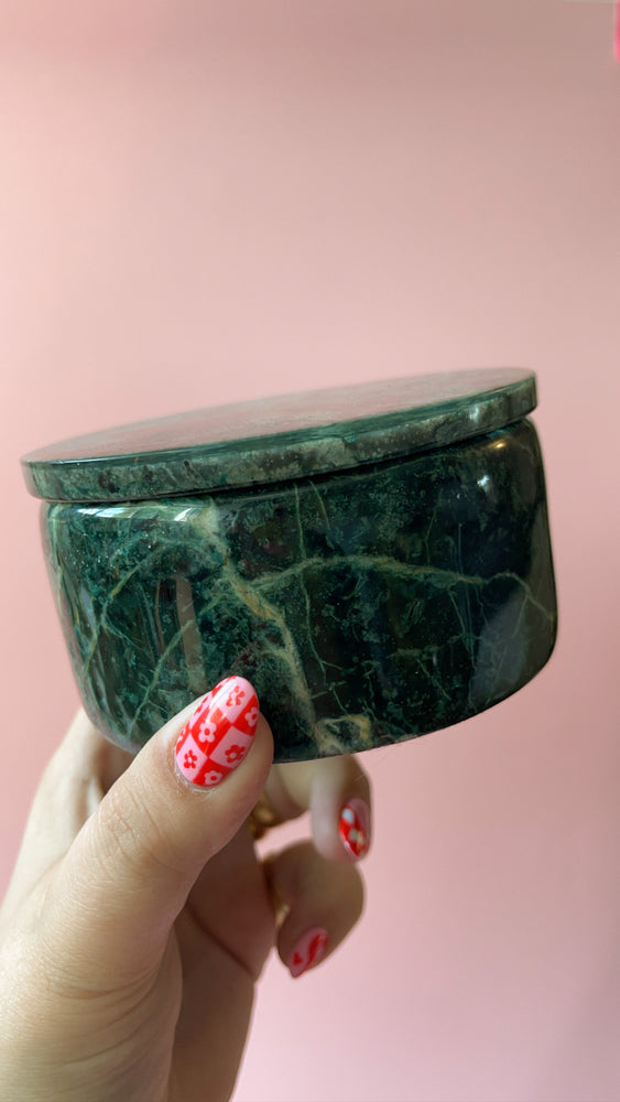 Green Marble Box