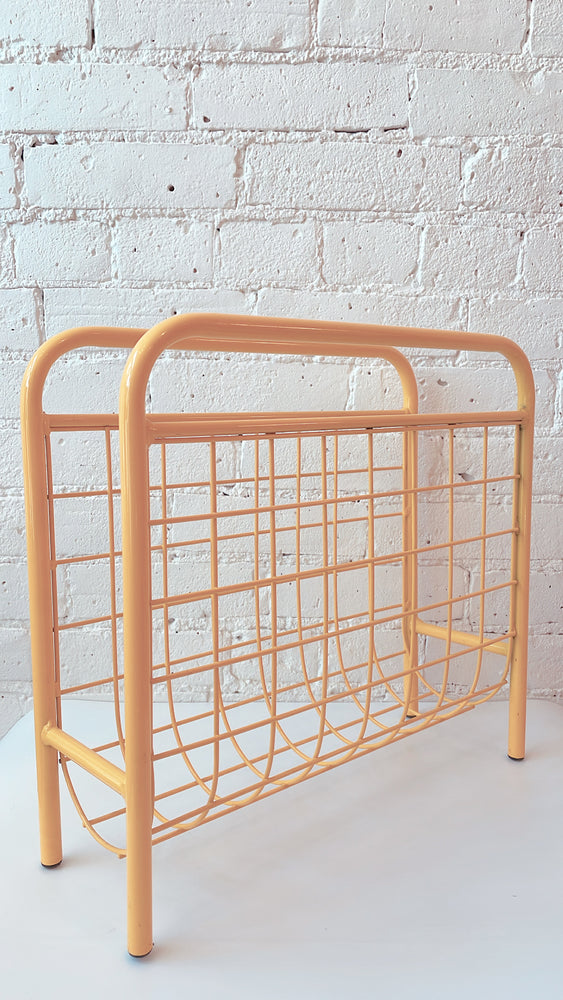 Vintage Grid Magazine Rack