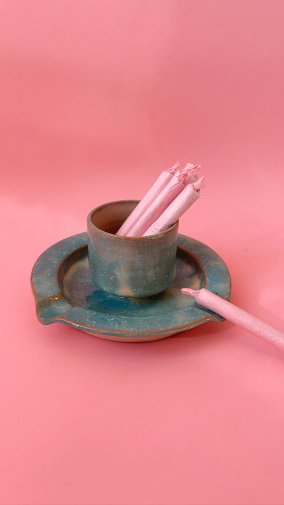 Vintage Ceramic Ashtray