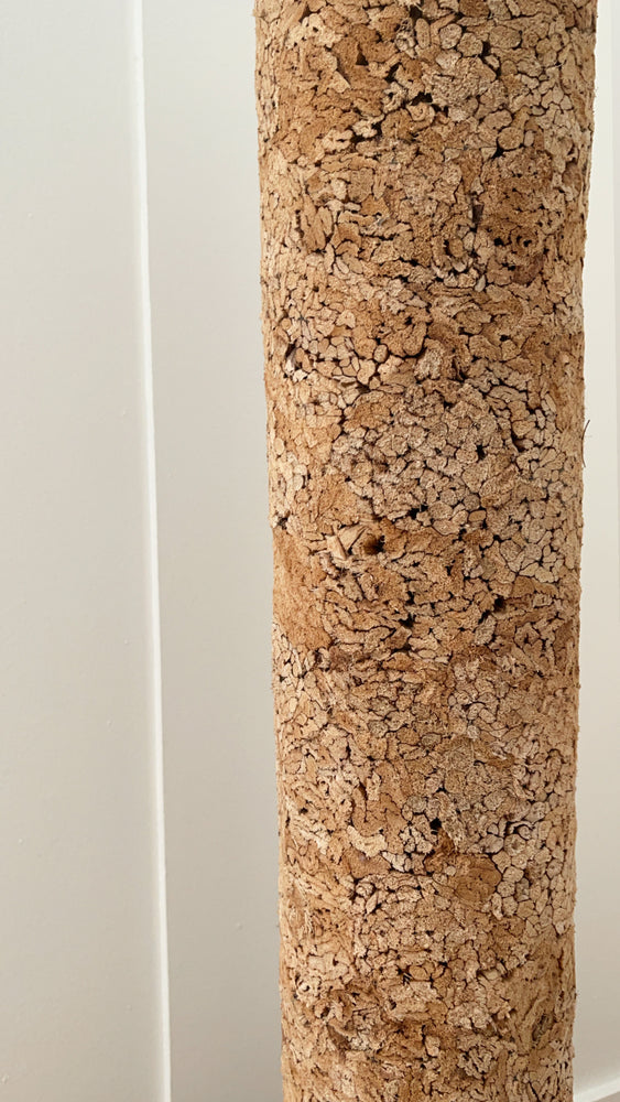 Vintage Large Cork Floor Vase