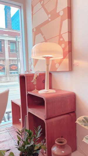 Vintage 1970's Thurston Lightolier Mushroom Lamp
