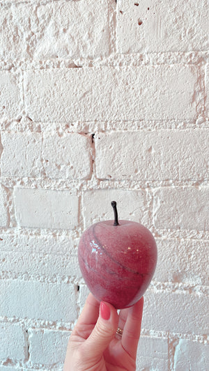 Vintage Marble Apple