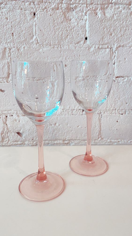 Vintage Small Wine Glasses