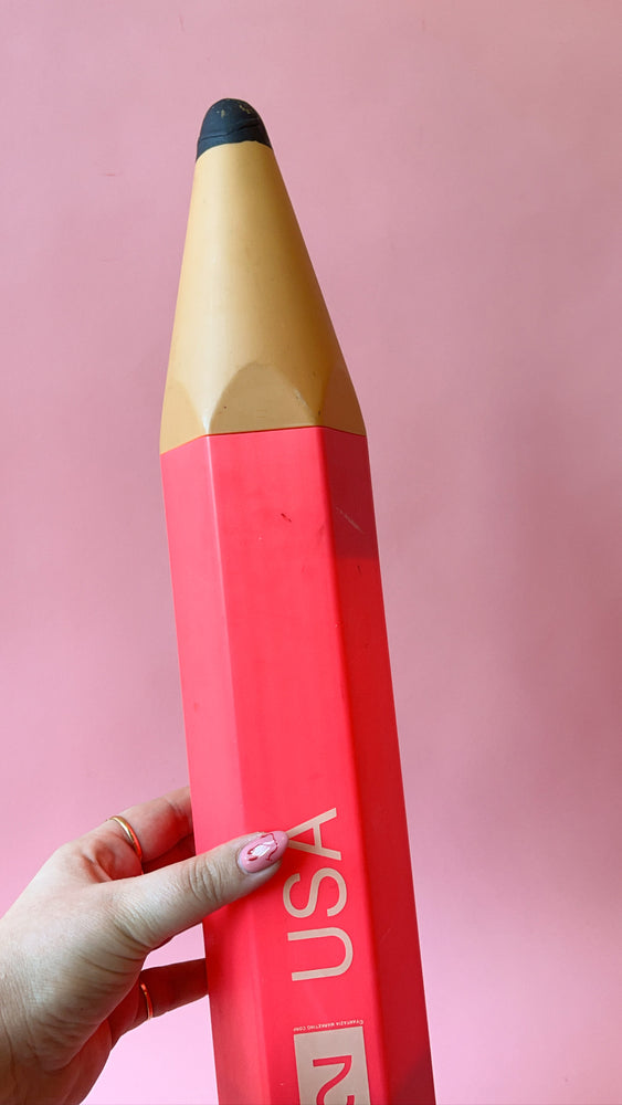 Vintage Pencil Piggy Bank