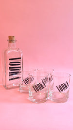 Vintage Vodka Bar Set