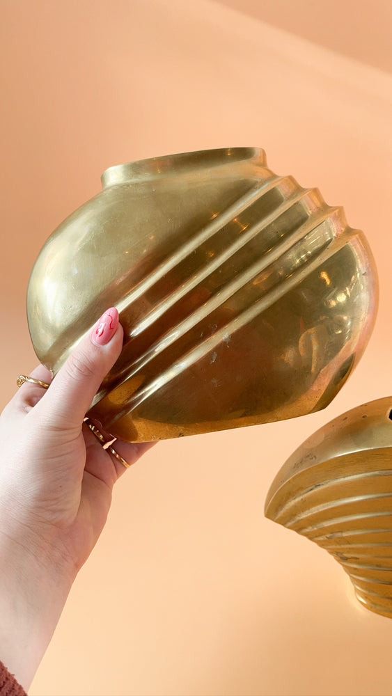 Vintage Brass Vase