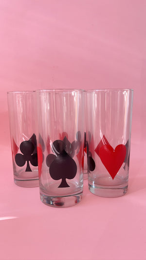Vintage Libbey Party Time Tumblers