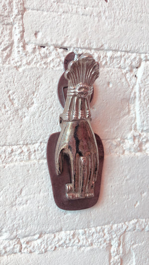 Vintage Silver Hand Clip