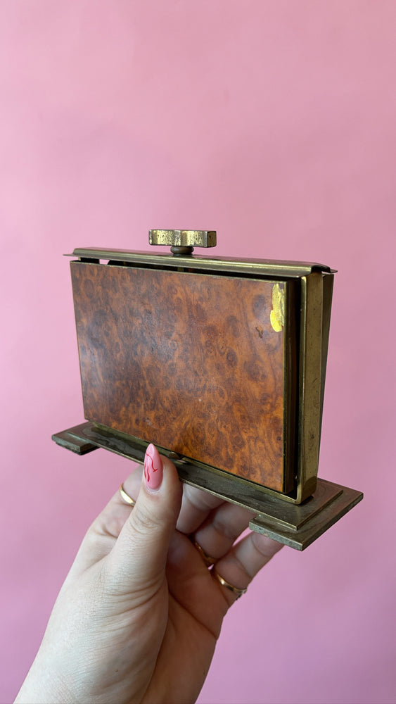 Brass & Tortoiseshell Cigarette Holder
