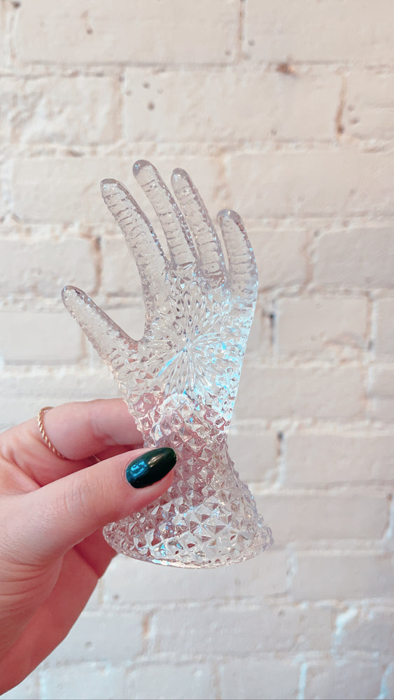 Vintage Crystal Ring Holder