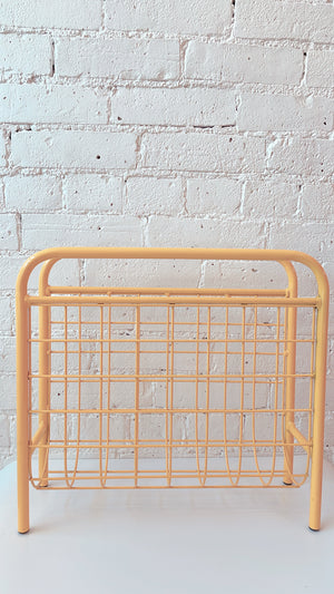 Vintage Grid Magazine Rack