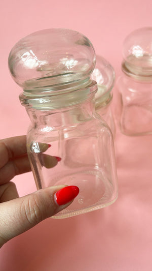 Vintage Apothecary Stash Jar