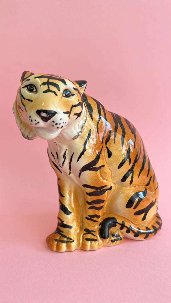 Vintage Ceramic Tiger