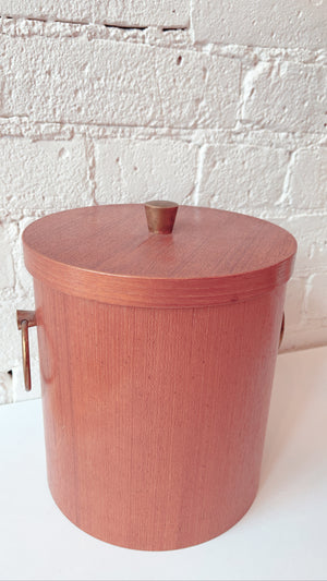 Mid Century Teak Ice Bucket