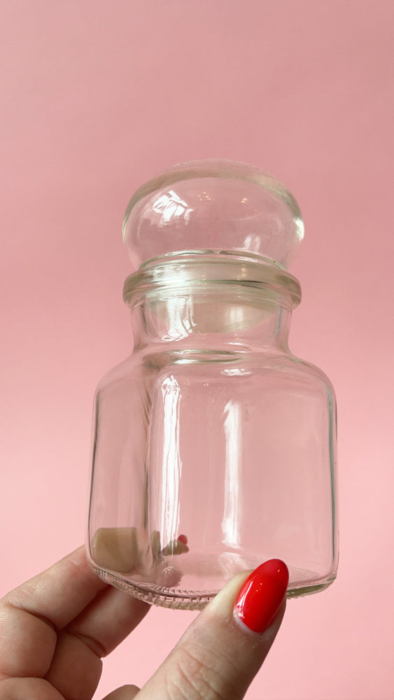 Vintage Apothecary Stash Jar