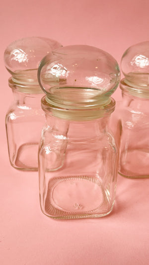 Vintage Apothecary Stash Jar