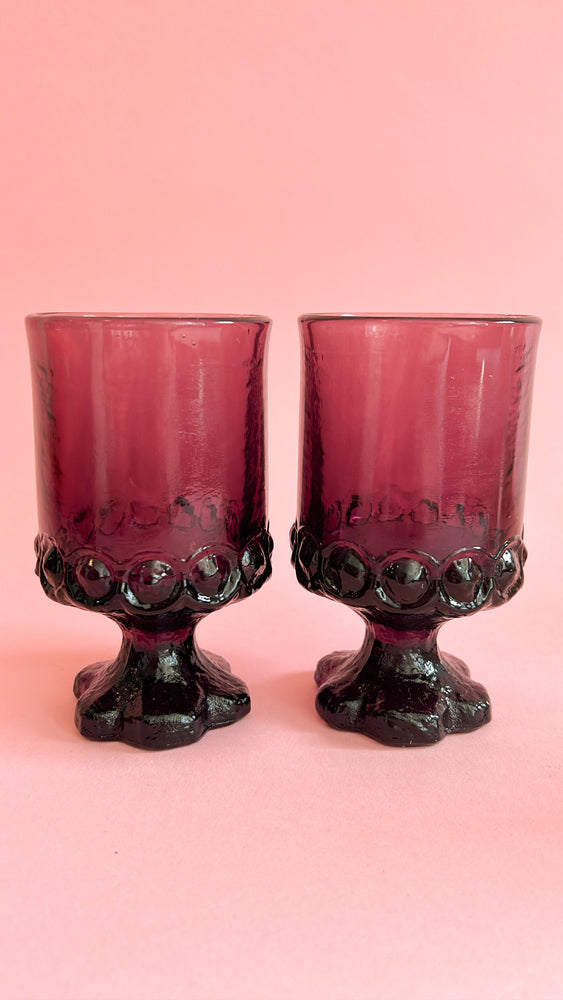 Vintage Franciscan Madeira Small Goblets