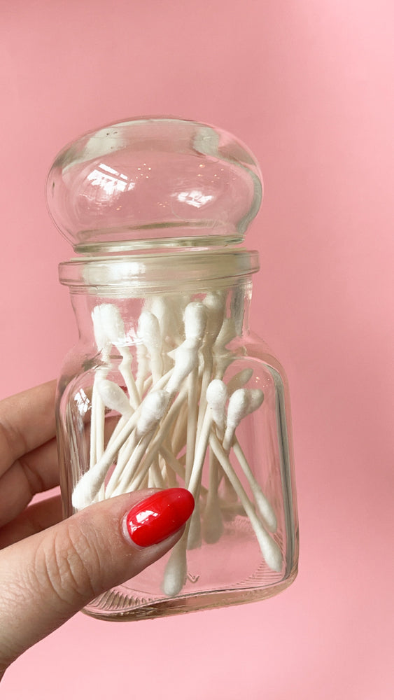 Vintage Apothecary Stash Jar