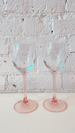 Vintage Small Wine Glasses