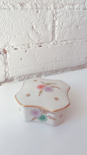 Vintage West German Ceramic Box