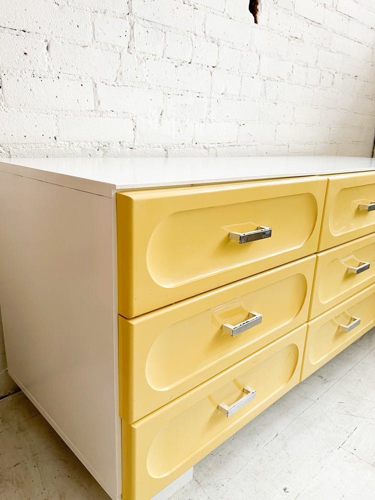 Vintage 1960's Henri Vallières 9 Drawer Dresser