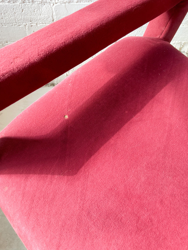 Vintage Milo Baughman Style Parsons Chair